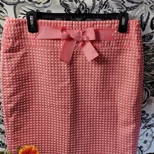 Ann Taylor Loft Peach Skirt